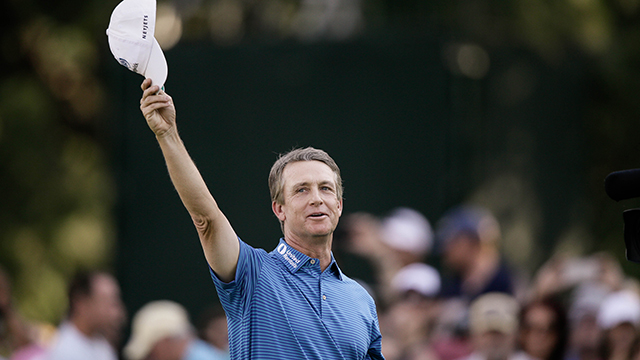 David Toms looks for back-to-back majors at Senior Players Championship